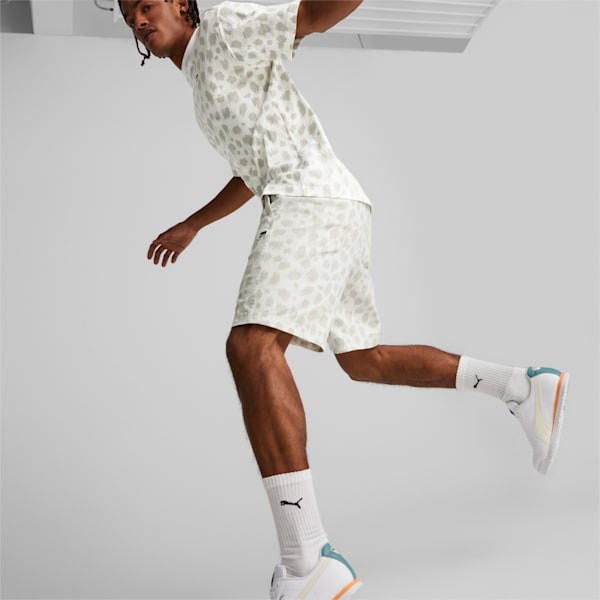 DOWNTOWN All Over Print Shorts, Pristine-AOP, extralarge-IND