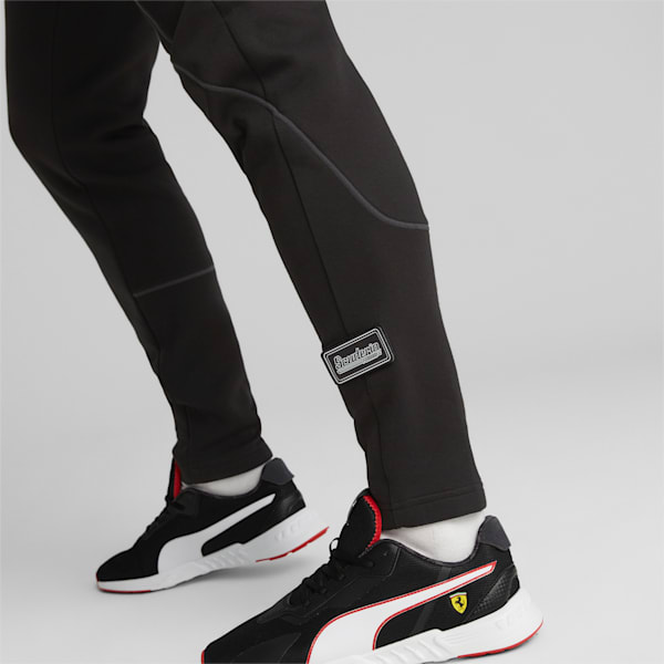 Ferrari Style Men's Slim Fit Track Pants, PUMA Black, extralarge-IND