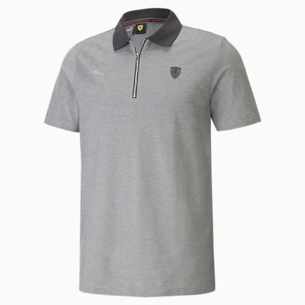 Ferrari Style Men's Relaxed Fit Polo, PUMA Black, extralarge-IND