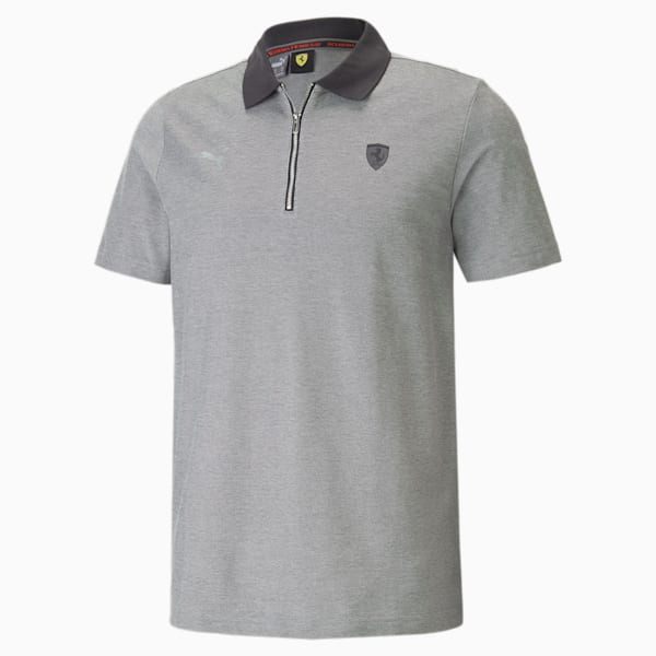 Ferrari Style Tone Men's Regular Fit Polo, PUMA Black, extralarge-IND