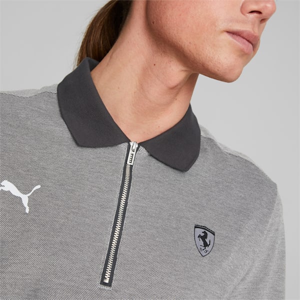 メンズ フェラーリ スタイル 2 トーン ポロシャツ, PUMA Black, extralarge-JPN