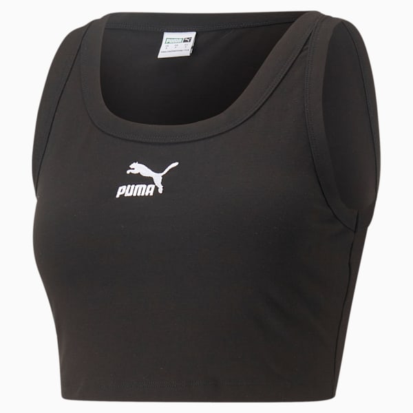 Classics Crop Top Women, PUMA Black, extralarge