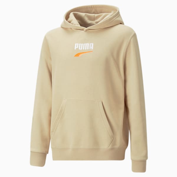 Downtown Big Kids' Hoodie, Granola