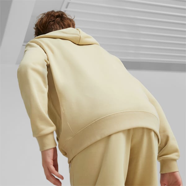 Downtown Big Kids' Hoodie, Granola