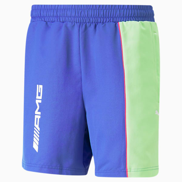 Shorts tejidos Mercedes-AMG Motorsport para hombre, Royal Sapphire, extralarge