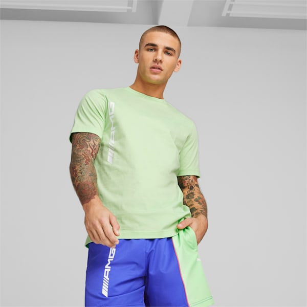 AMG Regular Fit T-Shirt, Spring Fern, extralarge-IND