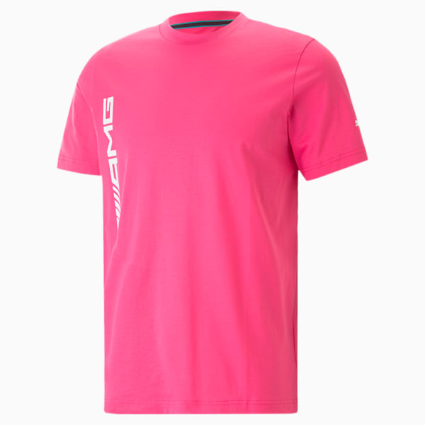 AMG Unisex Regular Fit T-Shirt, Glowing Pink, extralarge-IND