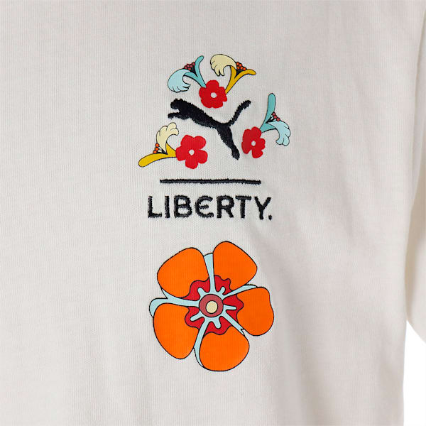 キッズ ガールズ PUMA x LIBERTY 半袖 Tシャツ 110-128cm, Pristine