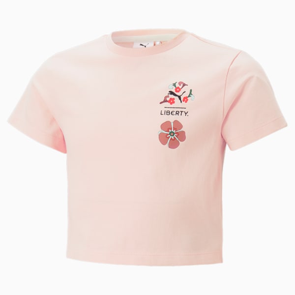 PUMA x LIBERTY Tee Kids, Rose Dust