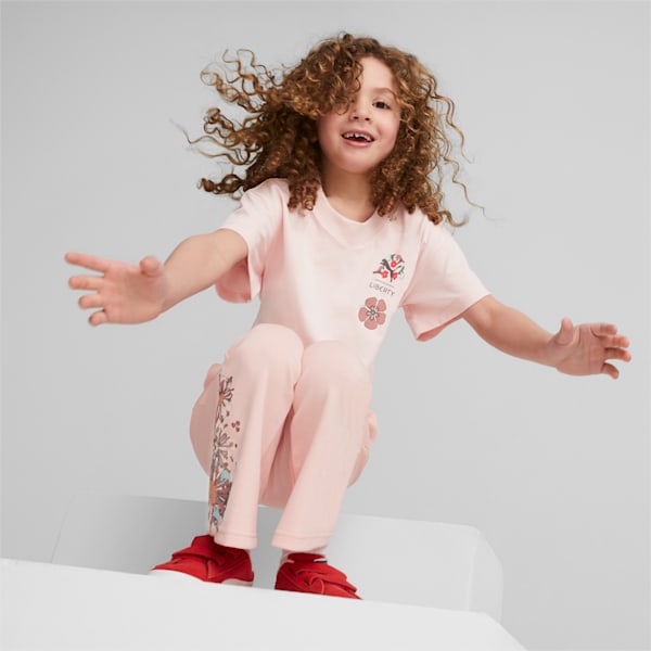 PUMA x LIBERTY Tee Kids, Rose Dust