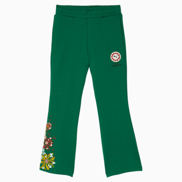 PUMA x LIBERTY Flared Little Kids' Pants, Vine, extralarge