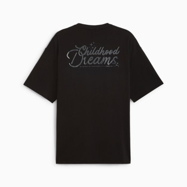 PUMA x CHILDHOOD DREAMS Men's Mesmerize Basketball T-shirt, PUMA Black, extralarge-IND