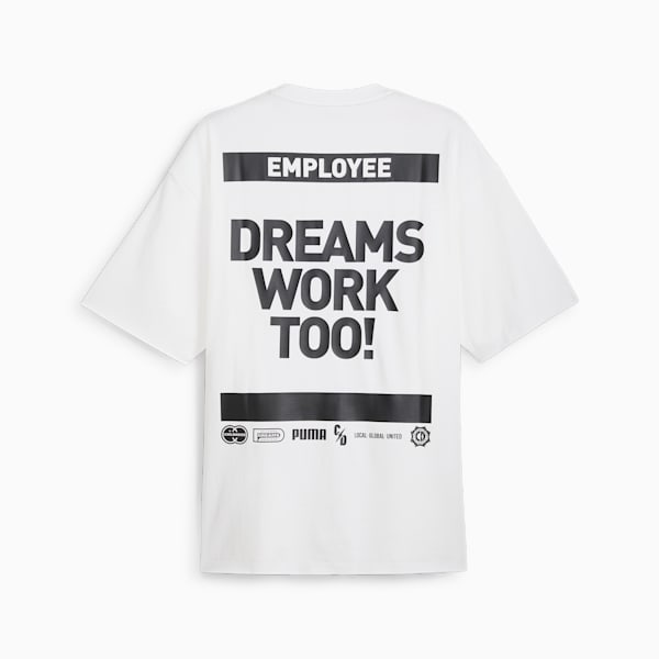 PUMA x CHILDHOOD DREAMS Mesmerize Men's Oversized Basketball T-shirt, PUMA White, extralarge-IND