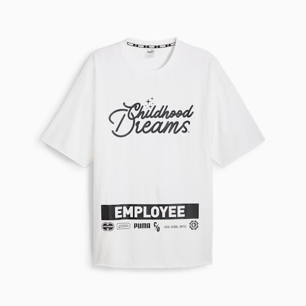 メンズ PUMA x CHILDHOOD DREAMS バスケットボール Tシャツ 2, PUMA White, extralarge-JPN
