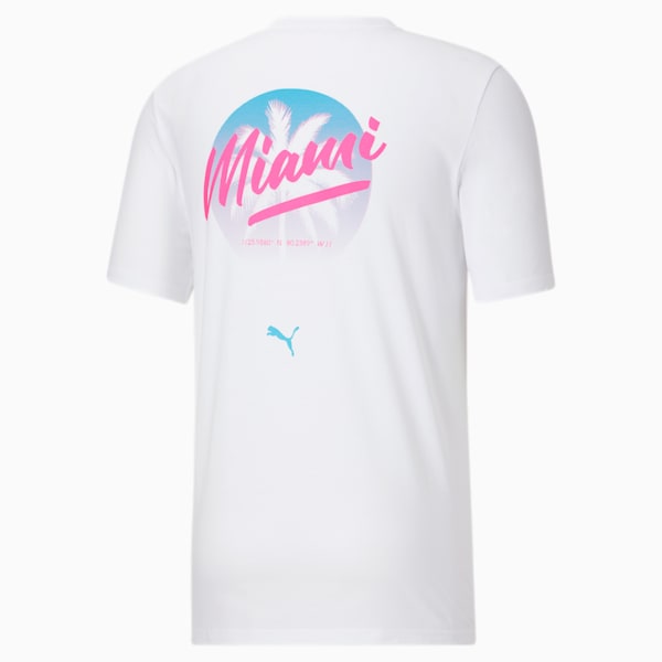 Red Bull Racing Miami Graphic Tee, PUMA White, extralarge