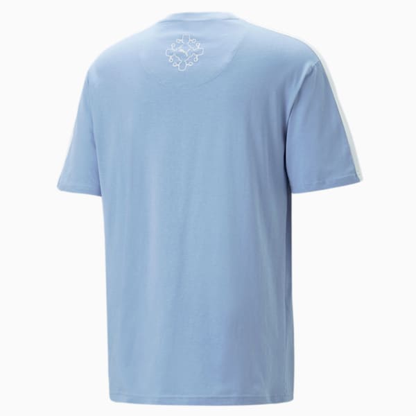 PUMA x MEMPHIS DEPAY T7 Tee, Blue Wash