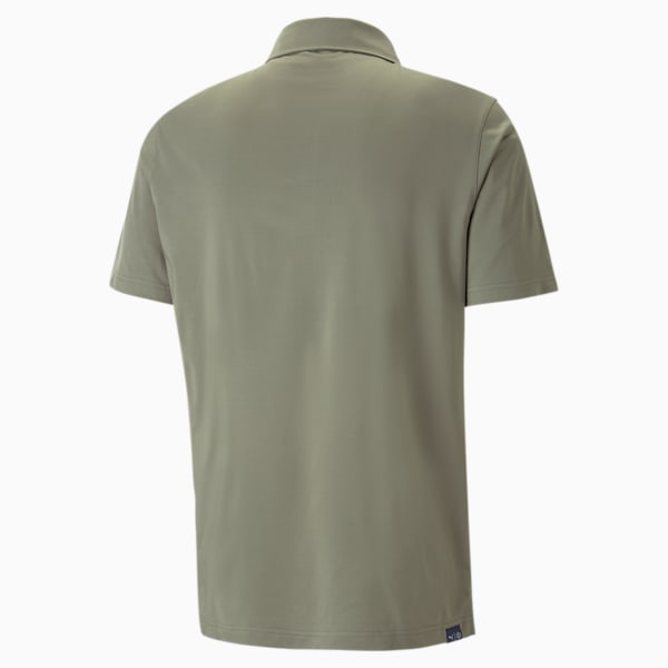 メンズ ゴルフ MATTR GRIND ポロシャツ, Dark Sage-Navy Blazer, extralarge-JPN