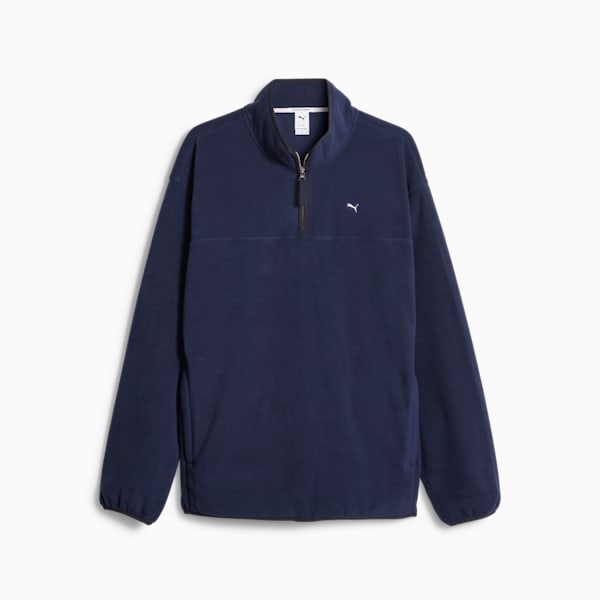 Sudadera de forro polar MMQ, New Navy, extralarge