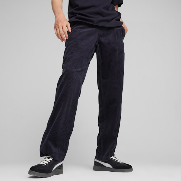 Pantalones de pana MMQ, New Navy, extralarge