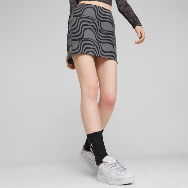 WINTER RINK Women's Skirt, PUMA Black, extralarge-AUS