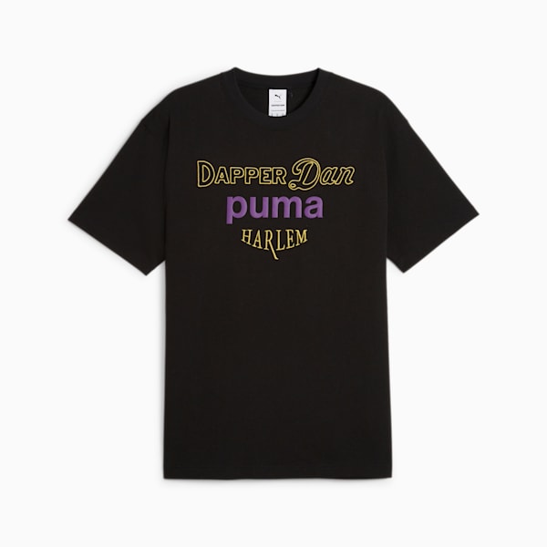 PUMA x DAPPER DAN Men's Crew-Neck T-shirt, PUMA Black, extralarge-IND
