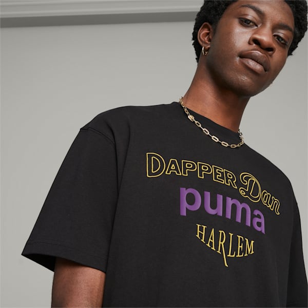 PUMA x DAPPER DAN Men's Crew-Neck T-shirt, PUMA Black, extralarge-IND