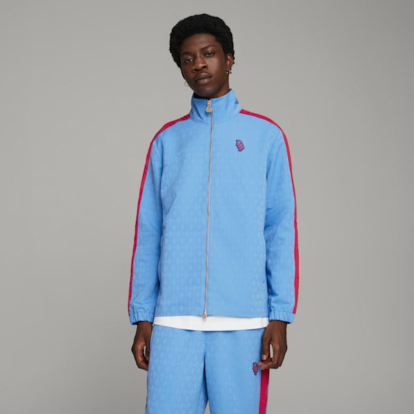 PUMA x DAPPER DAN Men's T7 Jacket, Regal Blue, extralarge-IND