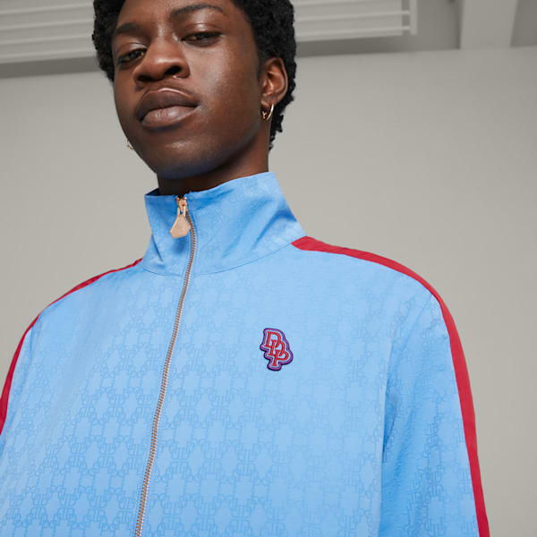 PUMA x DAPPER DAN Men's T7 Jacket, Regal Blue, extralarge-IND