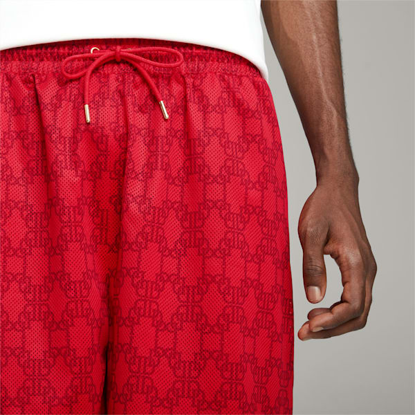 PUMA x DAPPER DAN Men's Shorts, Fast Red, extralarge-IND