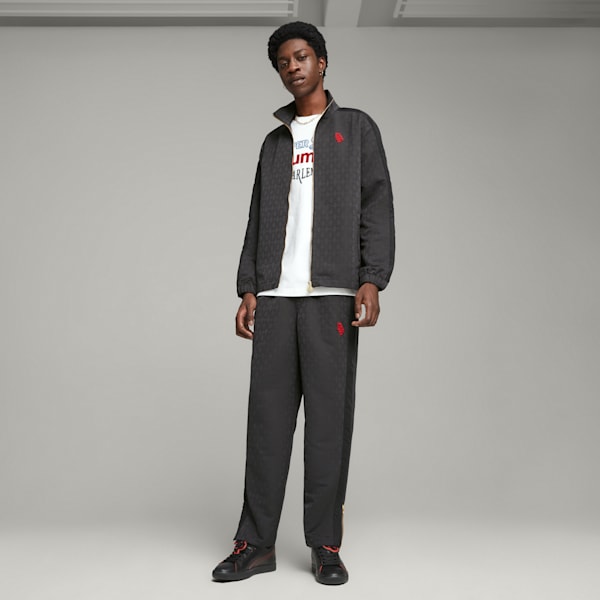 PUMA x DAPPER DAN T7 Men's Relaxed Fit Pants, PUMA Black, extralarge-IND