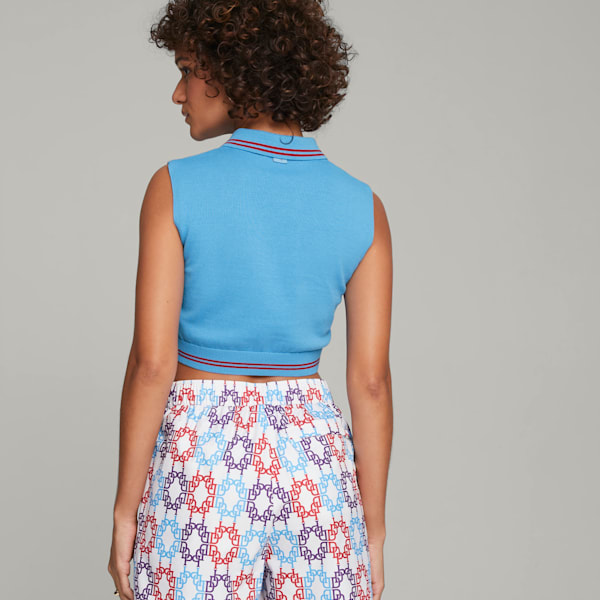 Camiseta sin mangas PUMA x DAPPER DAN para mujer, Regal Blue, extralarge
