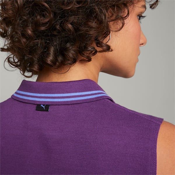 PUMA x DAPPER DAN Women's Vest, Purple Pop, extralarge-IND