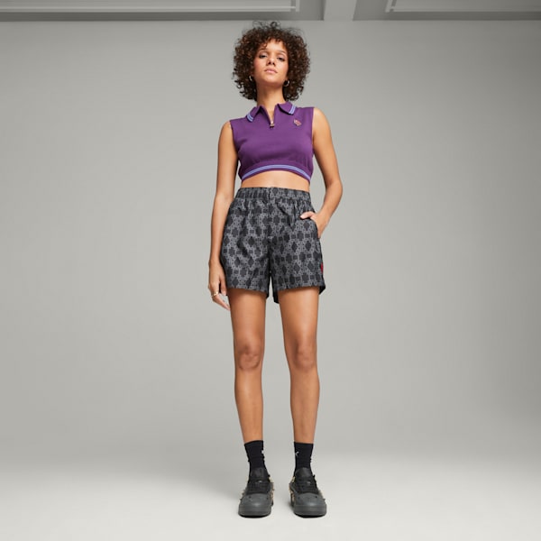 PUMA x DAPPER DAN Women's Vest, Purple Pop, extralarge