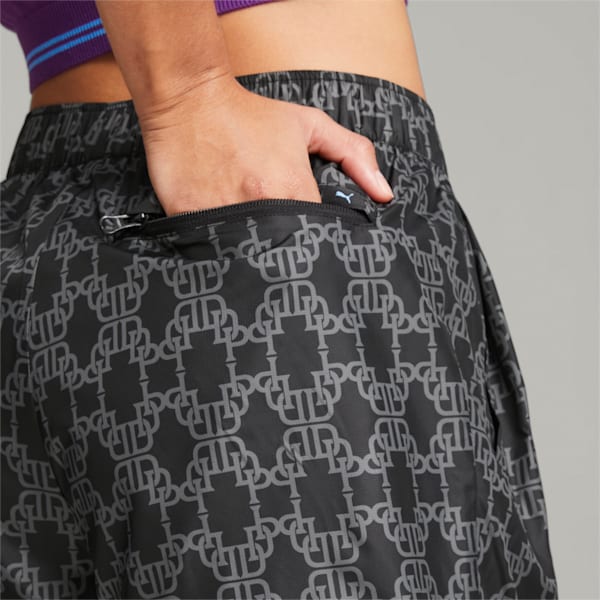 PUMA x DAPPER DAN Women's Shorts, PUMA Black, extralarge-IND