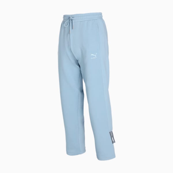 PUMA x one8 T7 Premium Men's Regular Fit Trackpants, Blue Wash, extralarge-IND