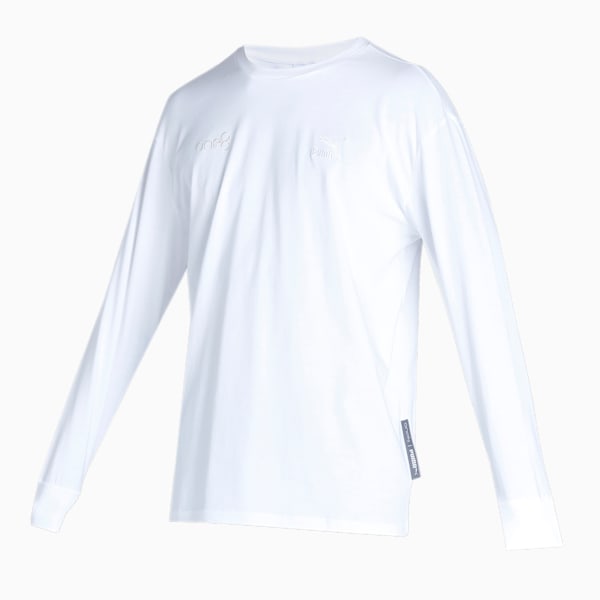 Classics Relaxed Long Sleeve Men's T-Shirt, PUMA White