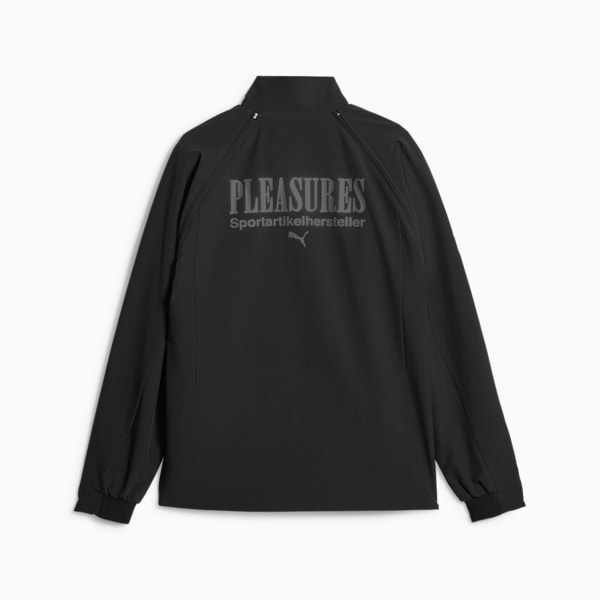 Chamarra PUMA x PLEASURES para hombre, PUMA Black, extralarge