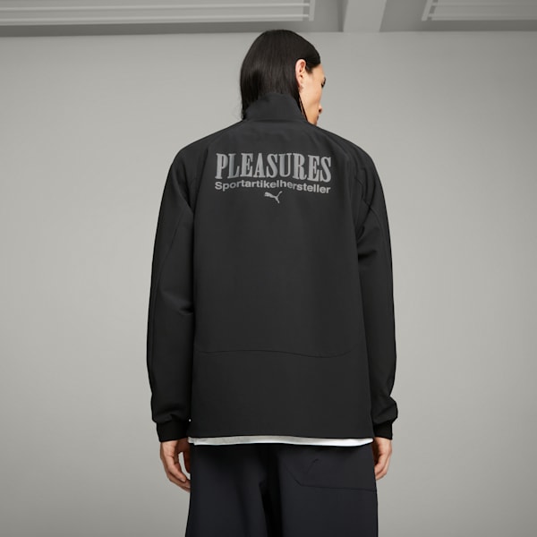 PUMA x PLEASURES Men's Jacket, PUMA Black, extralarge-GBR