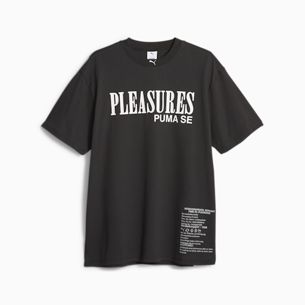 PUMA x PLEASURES Men's T-shirt, PUMA Black, extralarge-AUS