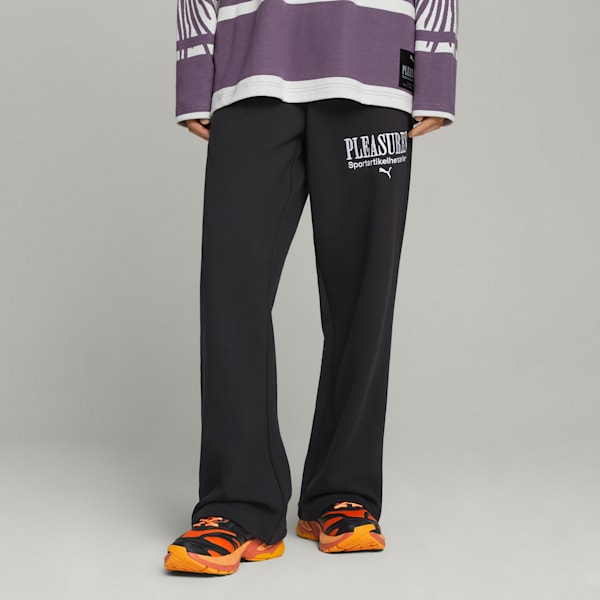 PUMA x PLEASURES Men's Sweatpants, PUMA Black, extralarge-GBR