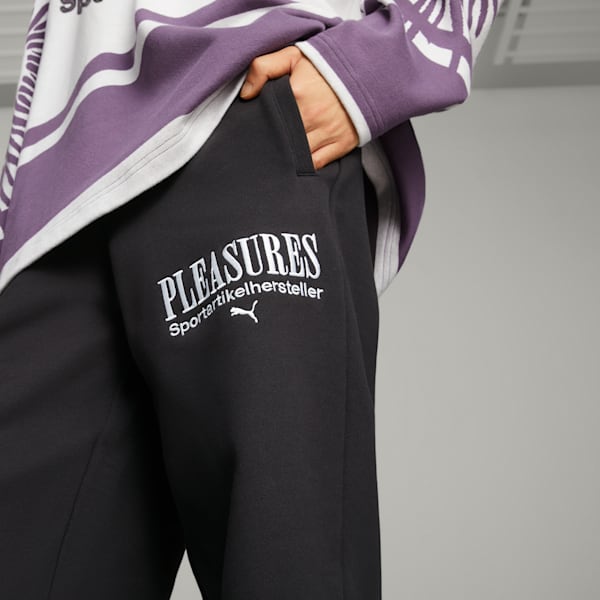 PUMA x PLEASURES Men's Sweatpants, PUMA Black, extralarge-GBR
