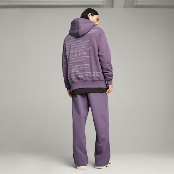 PUMA x PLEASURES Men's Sweatpants, Purple Charcoal, extralarge-AUS