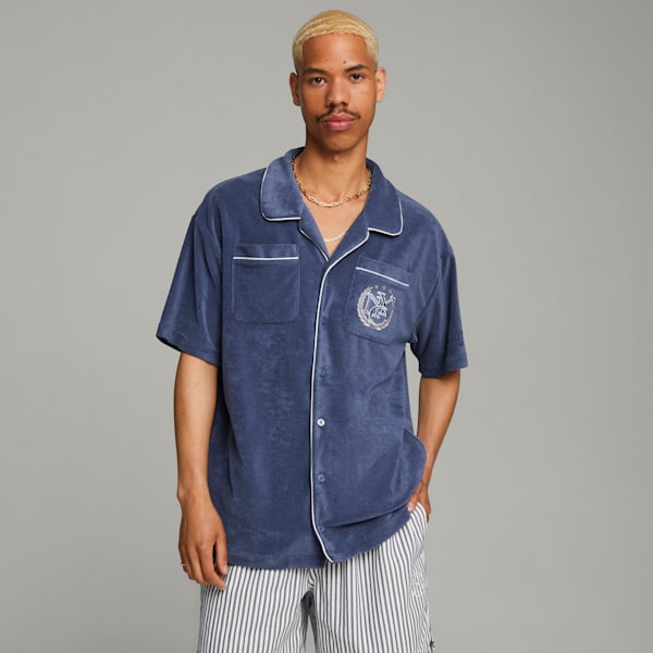 PUMA x RHUIGI Men's Shirt, Inky Blue, extralarge-IND