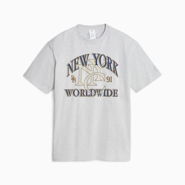 PUMA x RHUIGI Tee, Light Gray Heather, extralarge-GBR