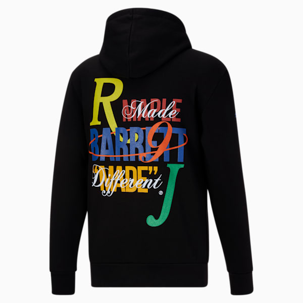 RJ Barrett Made Different Hoodie, PUMA Black, extralarge