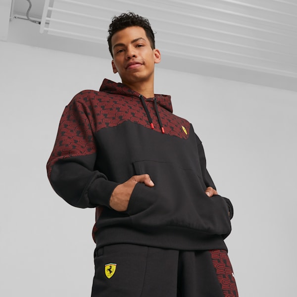 Sudadera con capucha Scuderia Ferrari Race Garage Crews para hombre