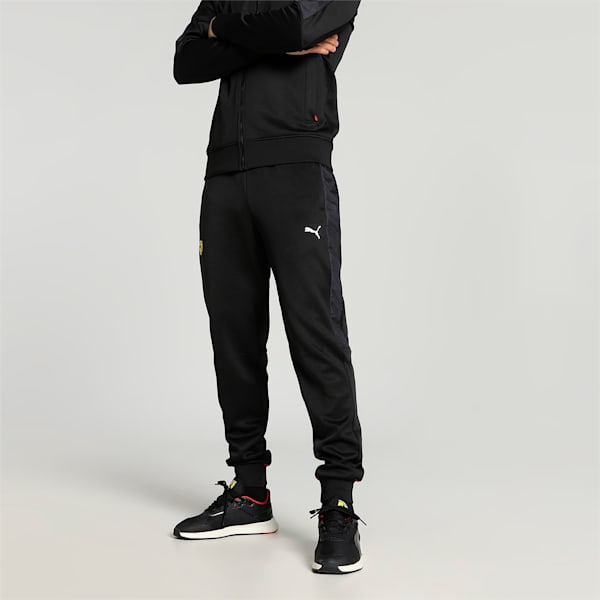 Scuderia Ferrari Race MT7 Men's Track Pants, PUMA Black, extralarge-IND