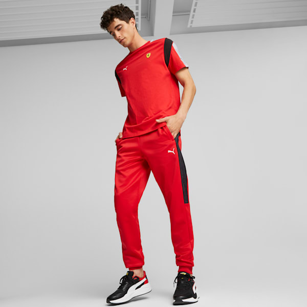 Pantalon de course Scuderia Ferrari Race MT7, Rosso Corsa, extralarge