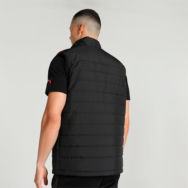 Scuderia Ferrari Race Men's Padded Vest, PUMA Black, extralarge-IND