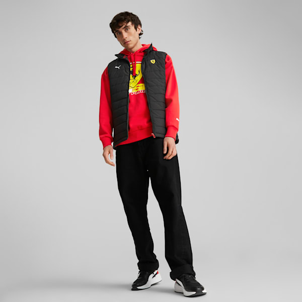 Chaleco acolchado Scuderia Ferrari Race para hombre, PUMA Black, extralarge